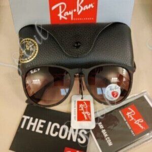 Ray Ban Erika Polarized Sunglasses 54mm